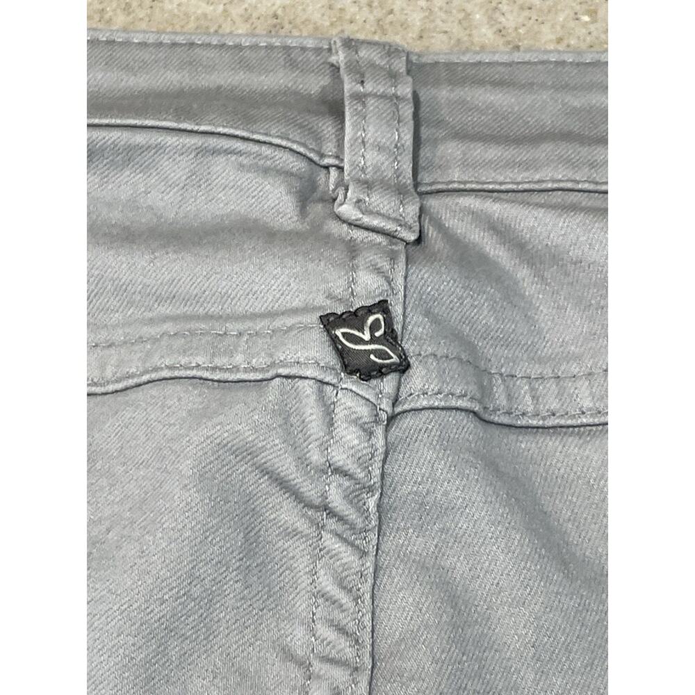 Prana Women’s Size 10/30 Skinny Jeans Gray Slim Fit Stretch Pants Low Rise - Picture 7 of 11